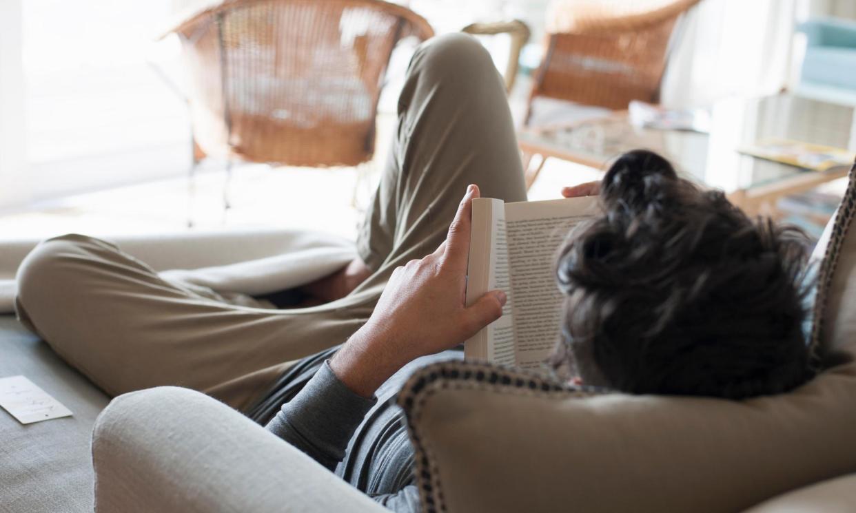 <span>‘Use this summer break to kick-start your reading habit,’ urged the CEO of the Reading Agency.</span><span>Photograph: Cultura Creative (RF)/Alamy</span>