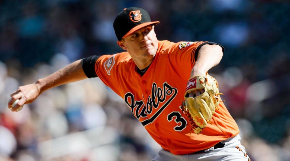 Brad Brach has quietly been one of the best relievers in the AL in recent years. (AP)
