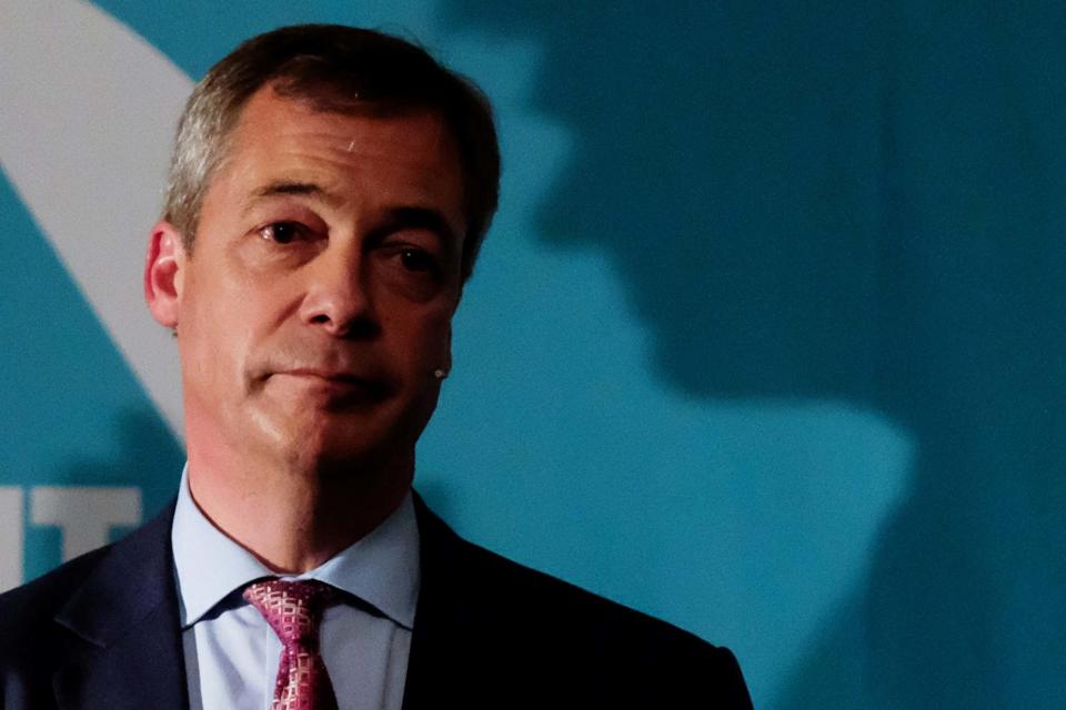 Brexit Party leader Nigel Farage is under pressure to pull Brexit Party candidates from the election race (Getty Images)