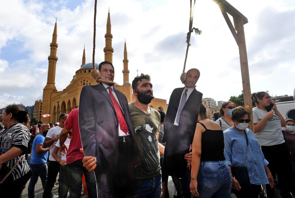 Image: Protests in Beirut (AFP - Getty Images)