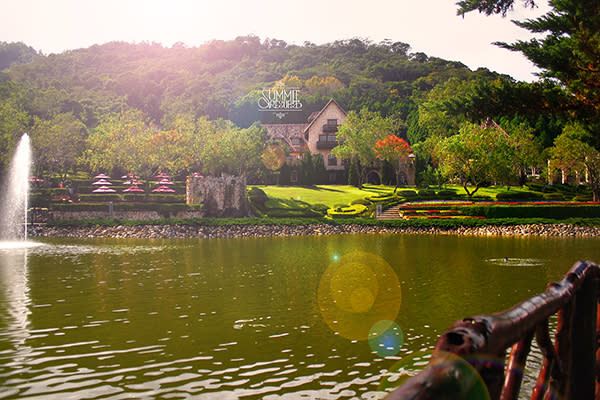 新社莊園宛如歐洲花園