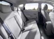 <p>The flat floor in the EV version is a boon for rear-seat passengers.</p>