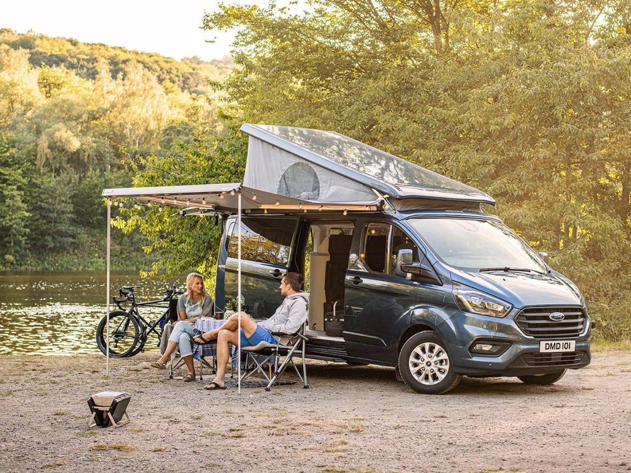 long wheelbase ford transit custom Nugget camper