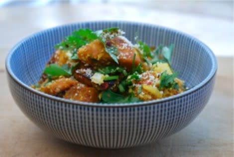 Spicy Squash Salad with Parsley 