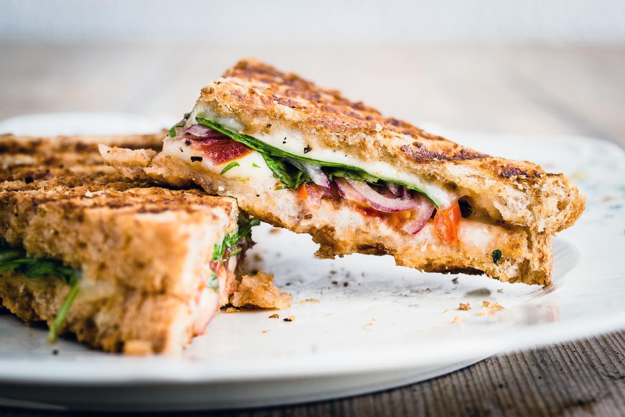 Grilled Panini with Vegetables