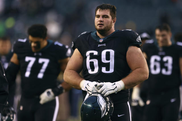 Landon Dickerson among Eagles players to receive new numbers