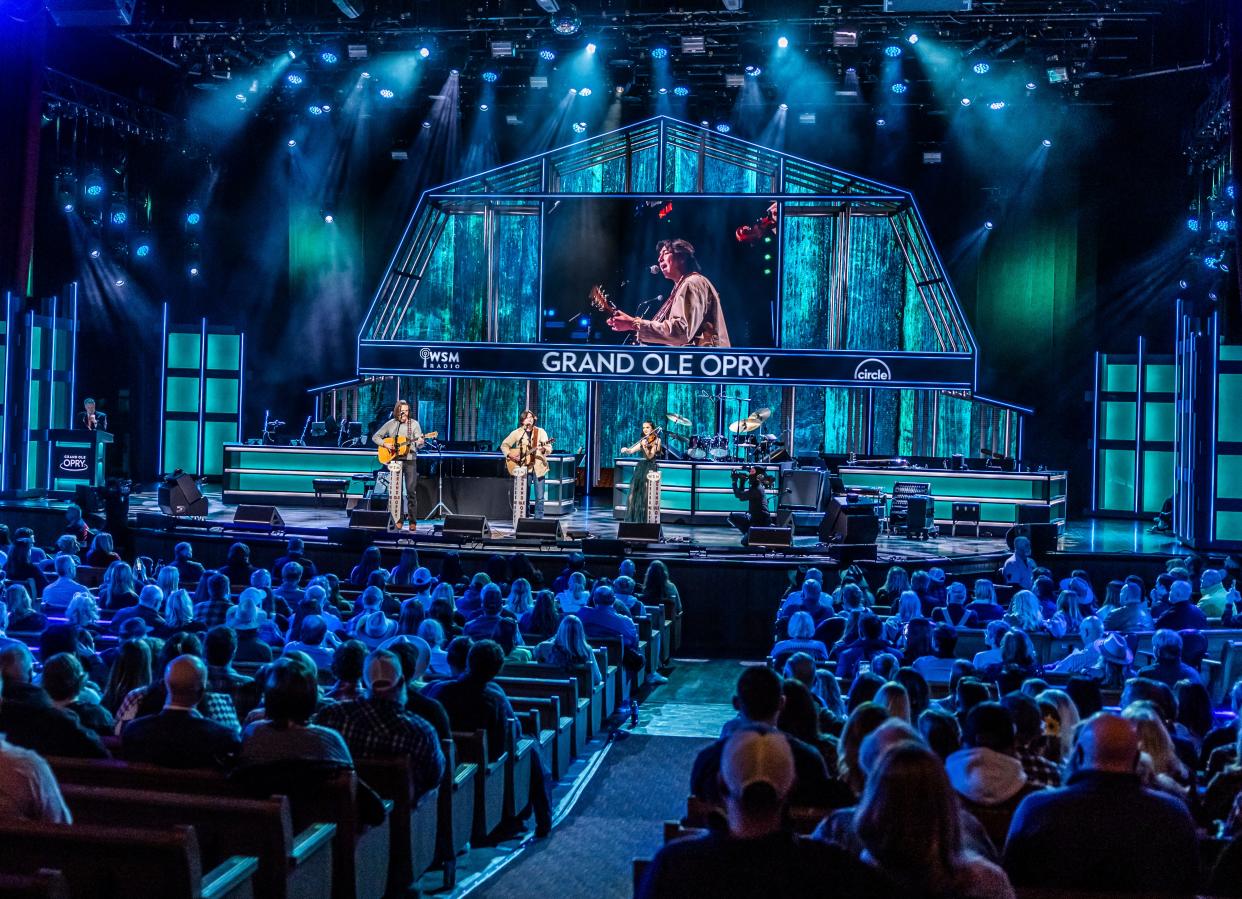 Wyatt Flores is photographed during his Grand Ole Opry debut Saturday, Jan. 20, 2024.