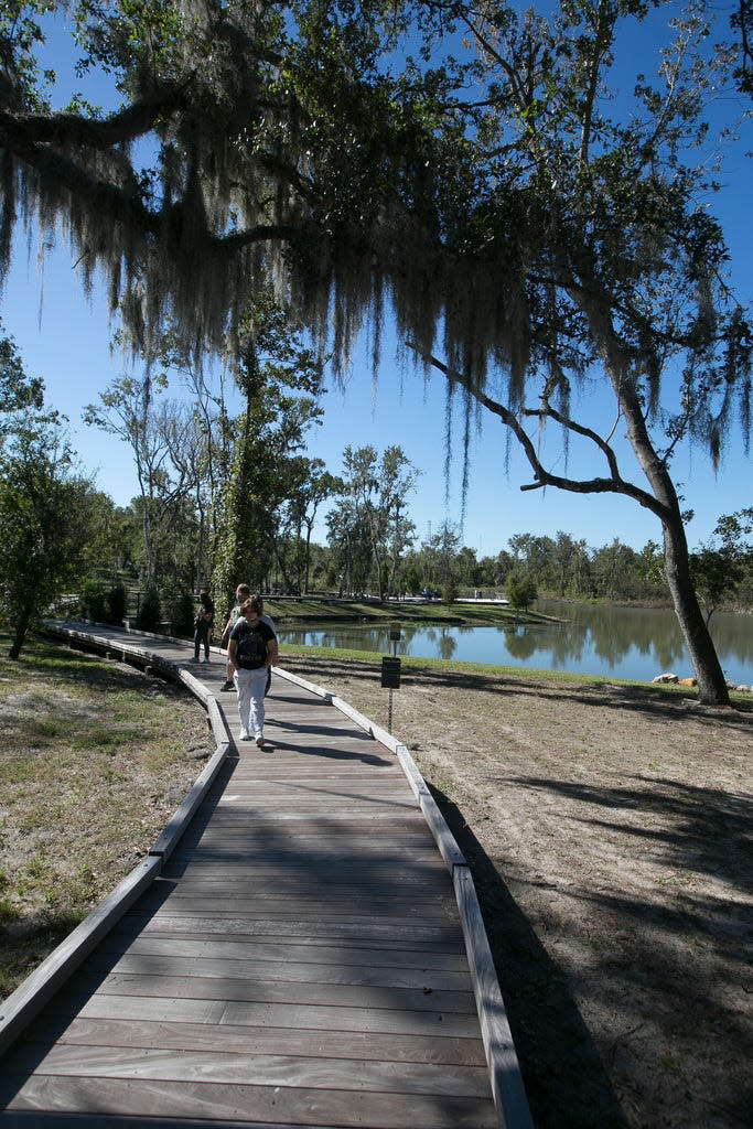 Grand opening of Bonnet Springs Park in Lakeland on Saturday, Oct. 22, 2022.