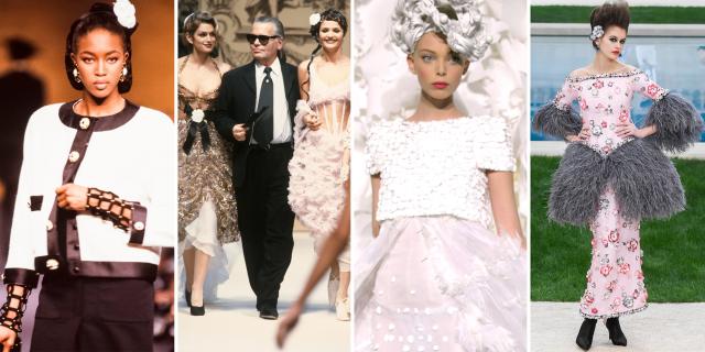 Karl Lagerfeld's Best Bridal Moments