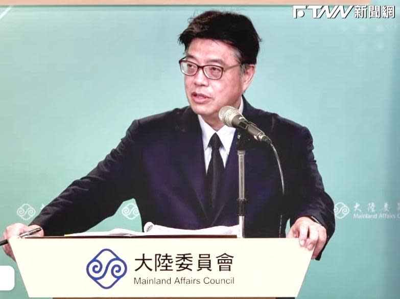 陸委會主委邱垂正表示「兩岸關係，就是兩岸關係」。（圖／記者陳弘志攝）