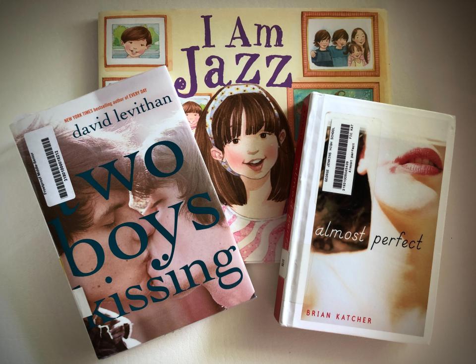 "Two Boys Kissing," "I Am Jazz" and "Almost Perfect" were approved by two panels to remain on PCPS library shelves. Superintendent Frederick Heid must still make a recommendation.