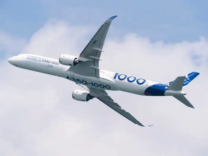 Airbus A350-1000. - Copyright: Bryan Van Der Beek/Airbus