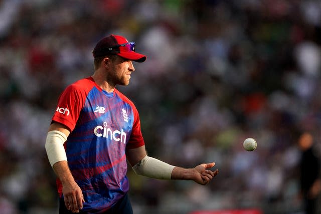 David Willey in action for England