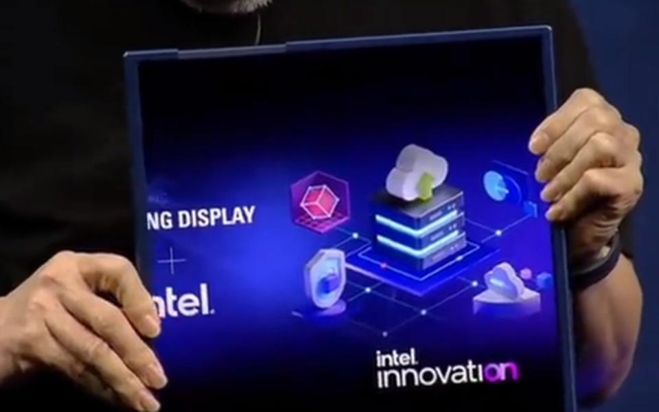 Intel Samsung slidable OLED