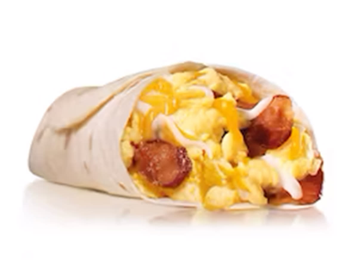 Carl's Jr. Bacon Egg and Cheese Burrito 