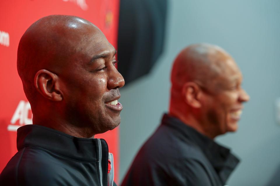 Danny Manning, who has served as a collegiate head or assistant coach for 15 years and is one of the premier players in college basketball history, has joined the University of Louisville men's basketball staff as associate head coach under the Cardinals' first-year head coach Kenny Payne.