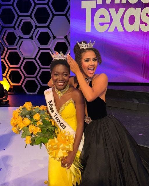 Running as Miss Southlake, Annette Addo-Yobo was crowned Miss Texas 2024