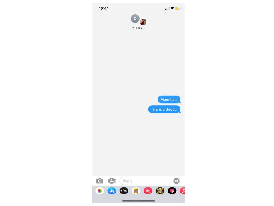 iOS 14 Messages