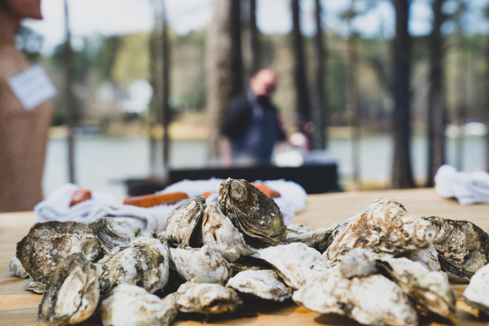 <em>Oysters at the Lake Oconee Food & Wine Festival</em><p>Courtesy of The Ritz-Carlton Reynolds, Lake Oconee</p>