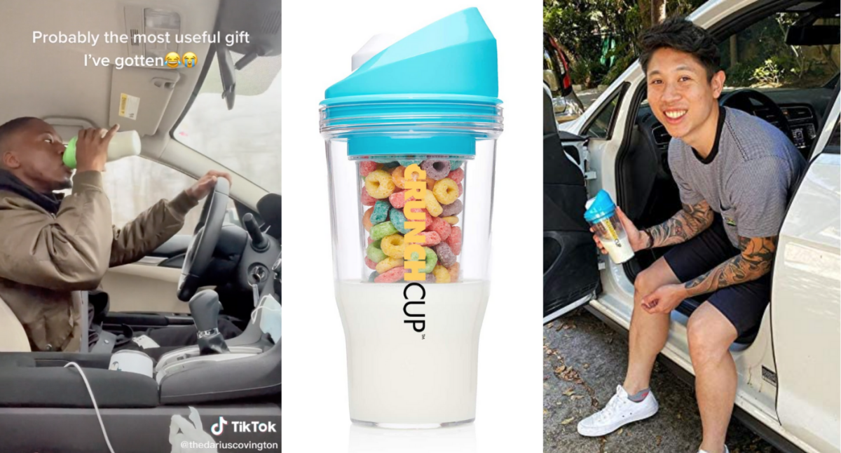 This Cereal To-Go Cup is The Travel Accessory You Never Knew You Needed -  Forkly