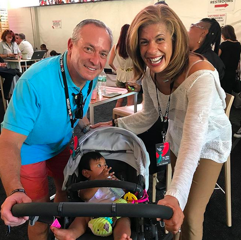 <p>Party of three! The new mom beamed in this pic with her daughter, Haley Joy, and boyfriend, Joel Schiffman. “Had fun at the @globalcitizenfestival this weekend!” she wrote. “Haley’s first concert in Central Park xo.” (Photo: <a rel="nofollow noopener" href="https://www.instagram.com/p/BZcS_KTAVP9/?hl=en&taken-by=hodakotb" target="_blank" data-ylk="slk:Hoda Kotb via Instagram;elm:context_link;itc:0;sec:content-canvas" class="link ">Hoda Kotb via Instagram</a>) </p>