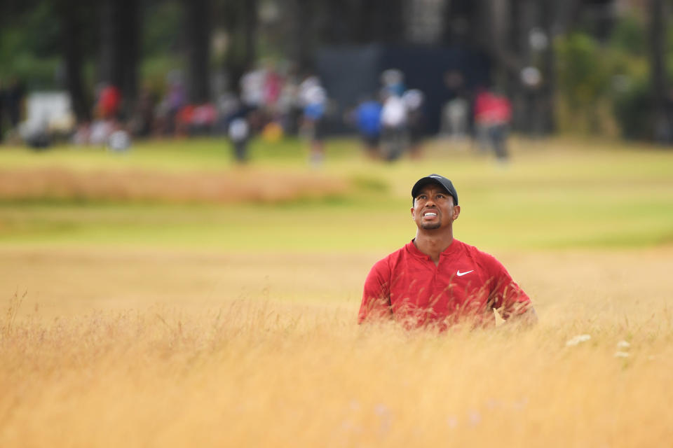 Tiger Woods and the rest of the golf world are trying to find their way out of the rough.  (Harry How/Getty Images)