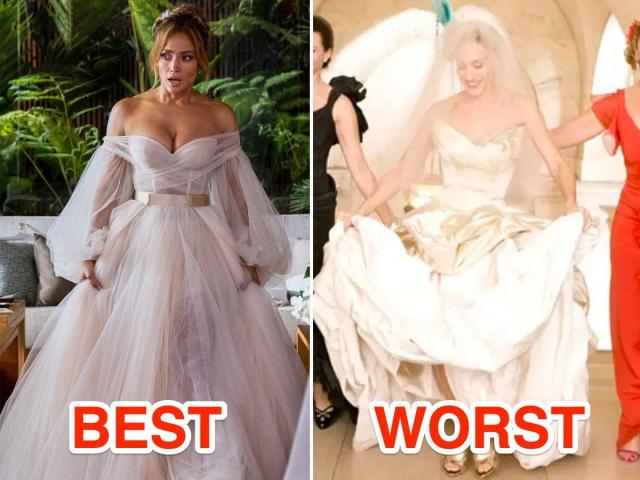 The Best Celebrity Wedding Dresses From Movies and TV Shows