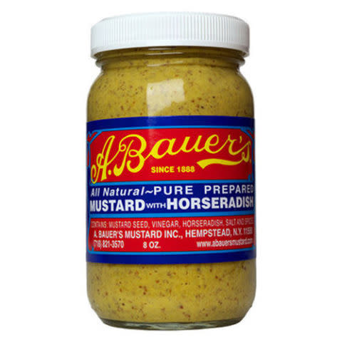 A. Bauer's Horseradish Mustard