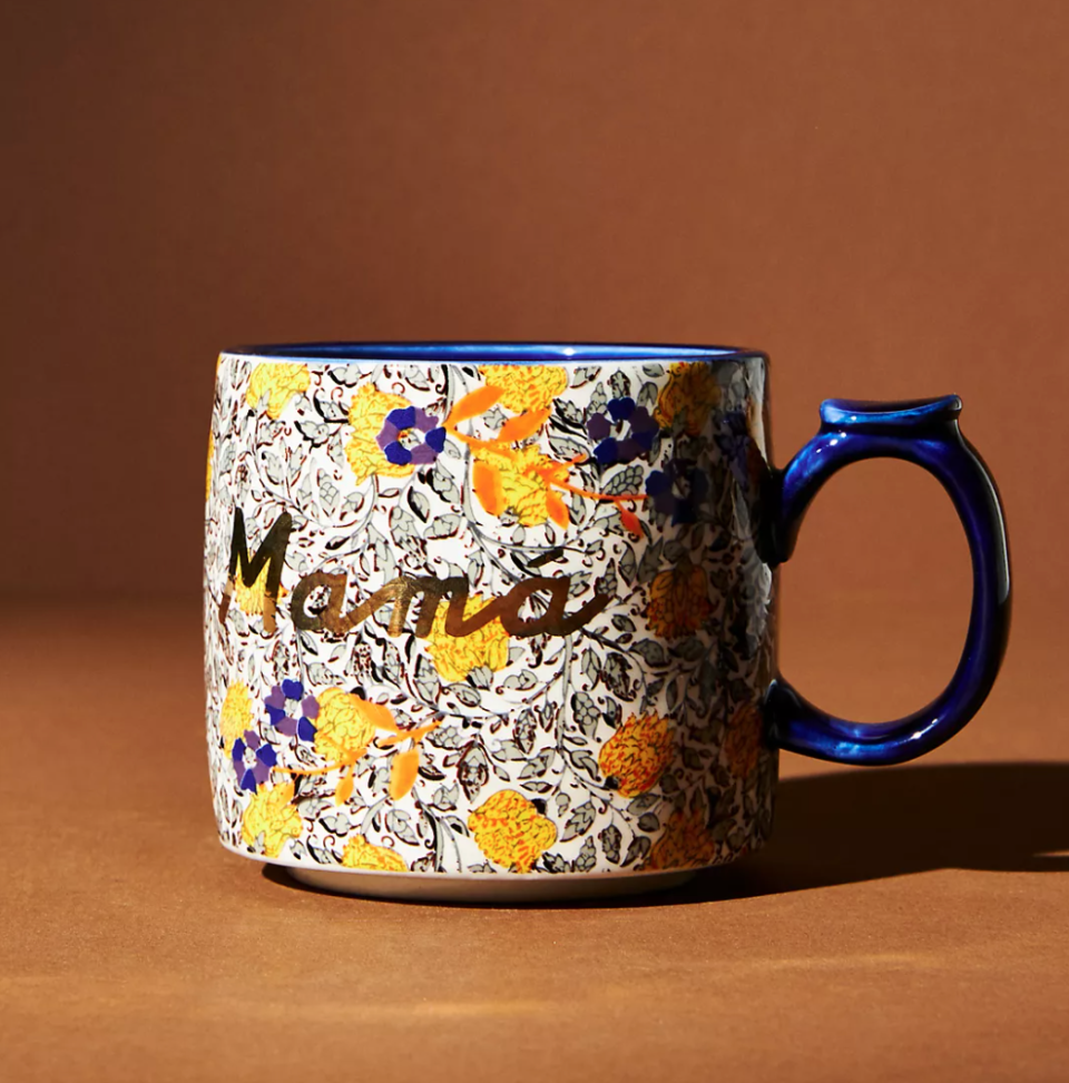 <p><a href="https://go.redirectingat.com?id=74968X1596630&url=https%3A%2F%2Fwww.anthropologie.com%2Fshop%2Ffloral-mama-mug%3Fcategory%3Dall-gifts%26color%3D000%26type%3DSTANDARD%26size%3DMug%26quantity%3D1&sref=https%3A%2F%2Fwww.menshealth.com%2Ftechnology-gear%2Fg39576212%2Ffirst-mothers-day-gifts%2F" rel="nofollow noopener" target="_blank" data-ylk="slk:Shop Now;elm:context_link;itc:0;sec:content-canvas" class="link ">Shop Now</a></p><p>Floral Mama Mug</p><p>$14.00</p><p>anthropologie.com</p>