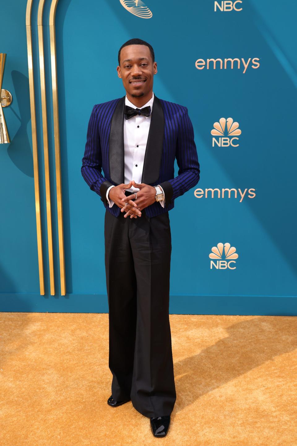 Tyler James Williams attends the 2022 Emmy Awards.