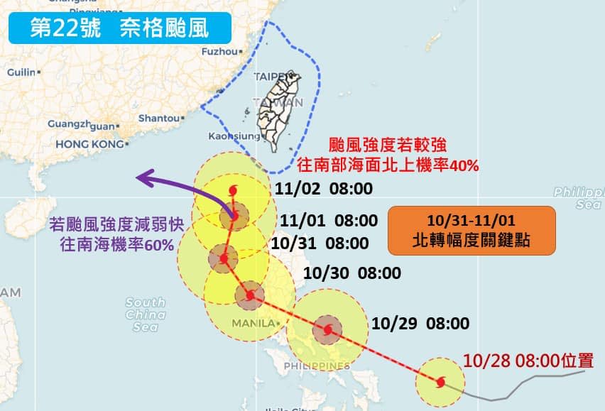 彭啟明表示，若民眾真的很擔心颱風，就請提前做好防颱準備。（圖／翻攝自彭啟明臉書）