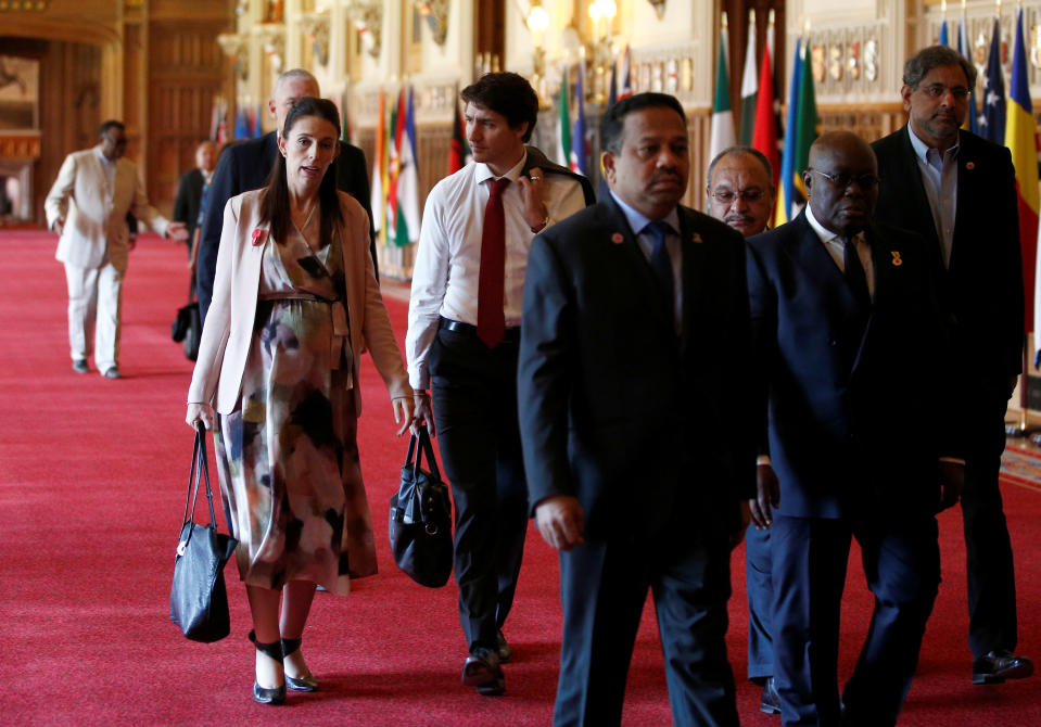 Reunión de la Commonwealth en 2018. (HENRY NICHOLLS/AFP via Getty Images)