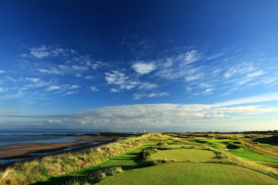 Trump Turnberry Ailsa Course par-3 6th hole pictured