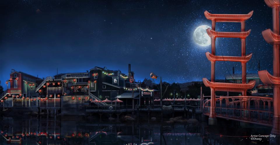 Disney California Adventure's Pacific Wharf will be reimaged as San Fransokyo from “Big Hero 6."