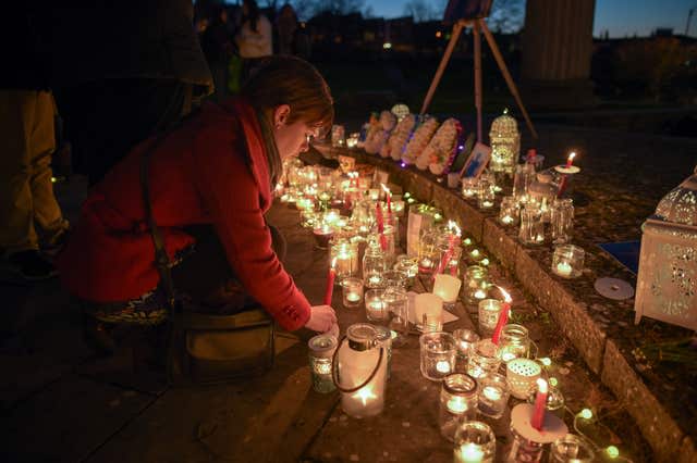 Gaia Pope vigil