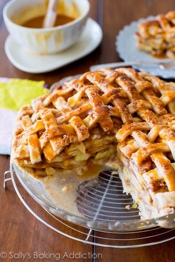 Salted Caramel Apple Pie