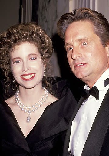 Michael Douglas and his ex wife Diandra in happier times (WireImage.com)