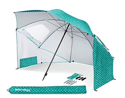 Vented SPF 50+ Sun and Rain Canopy Umbrella
