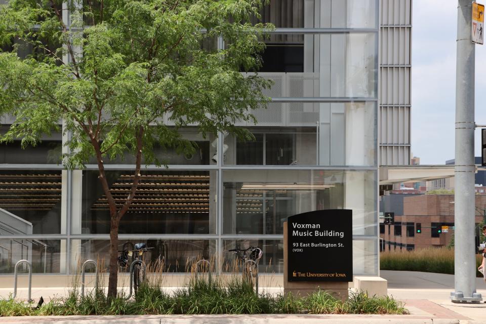 University of Iowa School of Music Students perform an hour-long concert in the Dusdieker Student Commons at 12 p.m. on the last Friday of each month during the academic year.