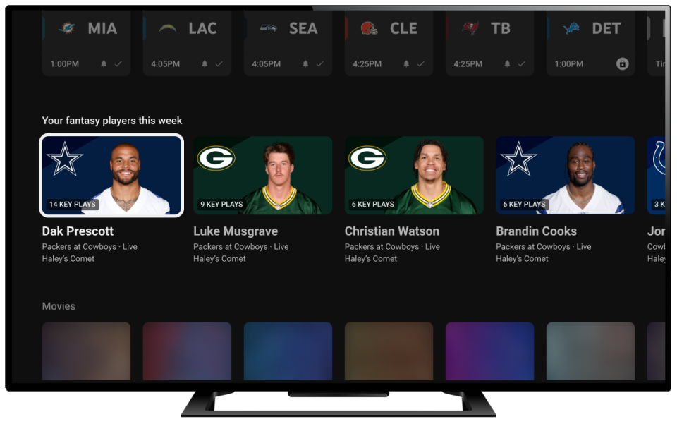 NFL Sunday Ticket and YouTube TV’s key plays feature puts more control of the gameday ritual in your hands.