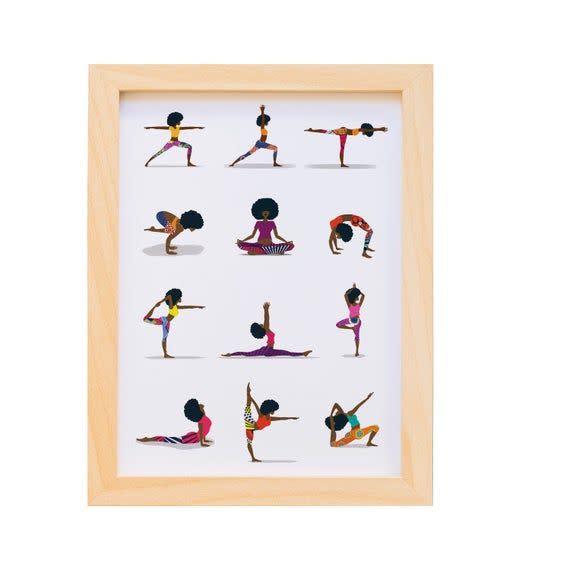 Yoga Art Print