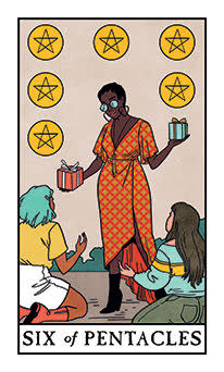 6 of Pentacles Tarot