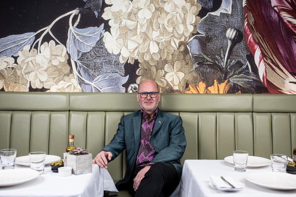 David Moore, the owner of Pied a Terre in Fitzrovia, said the “difficult decision” had been taken after losing three chefs earlier this week, leaving only two chefs in the kitchen (Daniel Hambury)