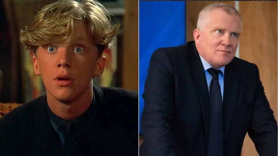 Anthony Michael Hall in "Weird Science" and in "Bosch: Legacy"