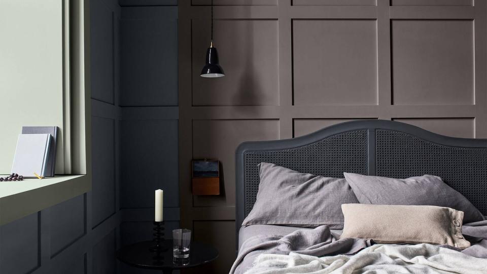 <p>As featured in 26 per cent of top posts, combining panelling to a wall and painting it grey is a winning formula. </p><p>'Grey paint can create or enhance any mood, and it can really help to make the features of your panelled walls pop because of how it interacts with light and shadow to create a striking focal point in any room,' Dulux explains.</p>