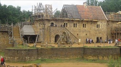 The Chateau de Guedelon, as seen on BBC News