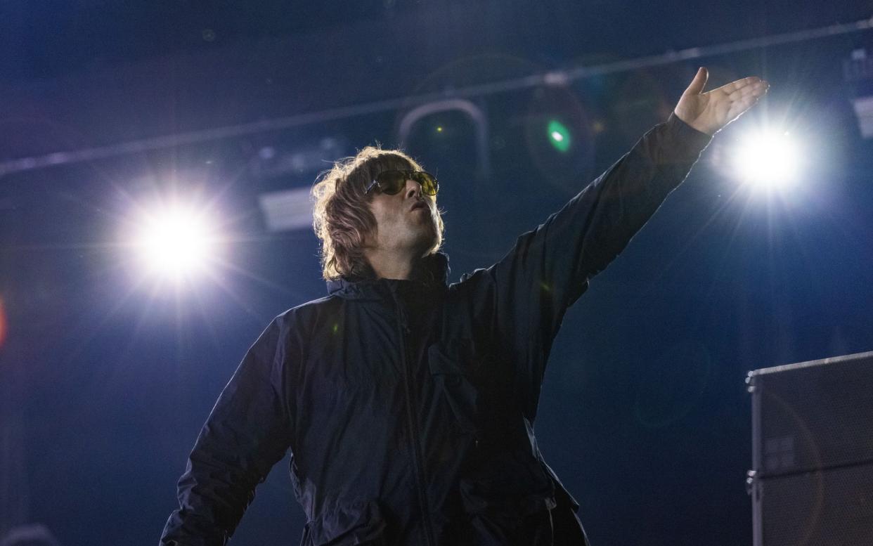 Liam Gallagher at the O2 Arena - Dan Reid/Shutterstock