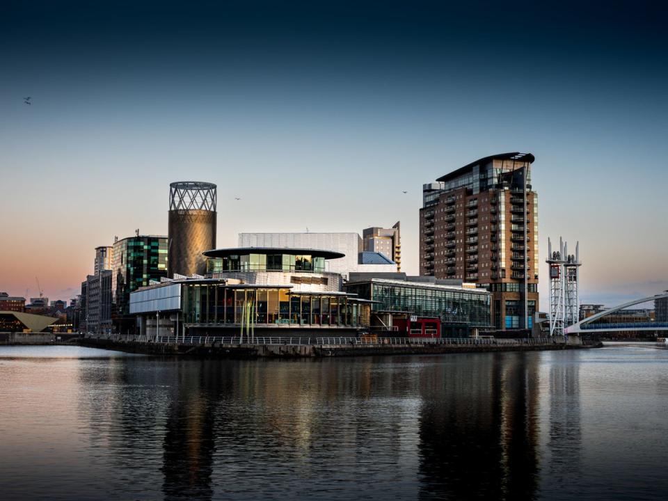 The Lowry theatre in Salford (Getty Images)