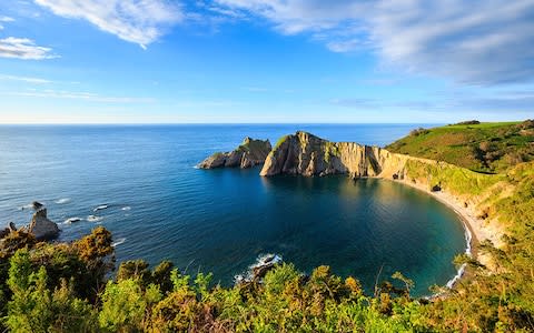 Playa del Silencio in Asturias - Credit: AP