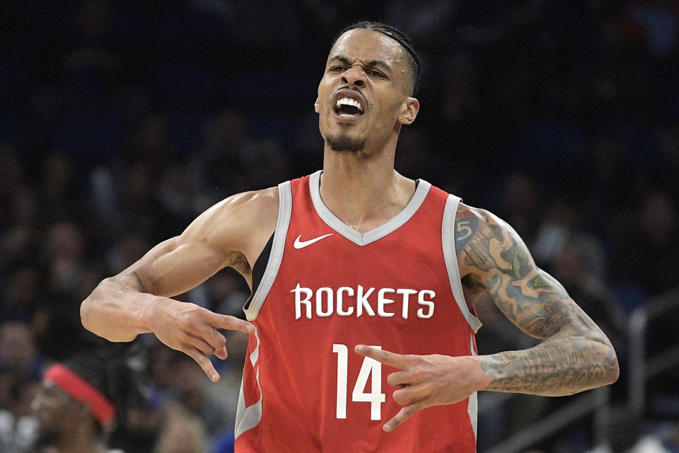 Houston Rockets guard Gerald Green will continue to have an easy pathway to significant minutes with James Harden sidelined. (AP Photo/Phelan M. Ebenhack)